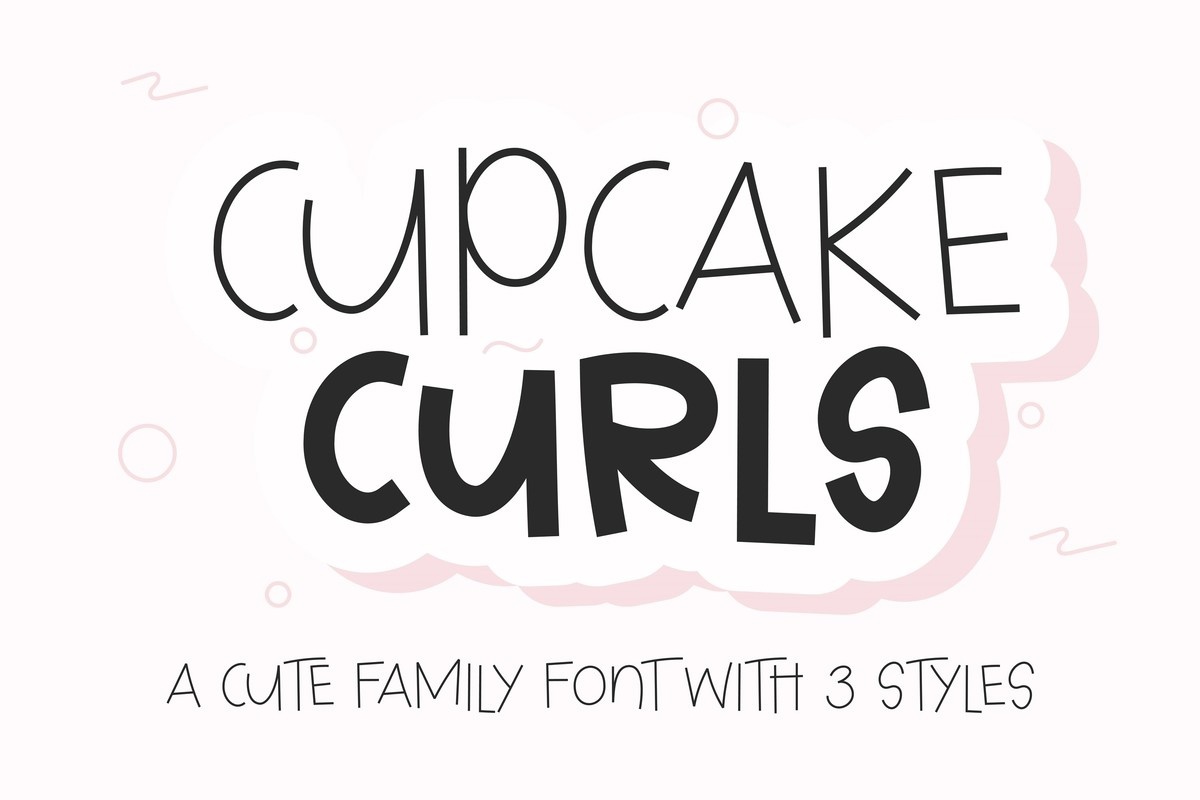 Cupcake Curls Font