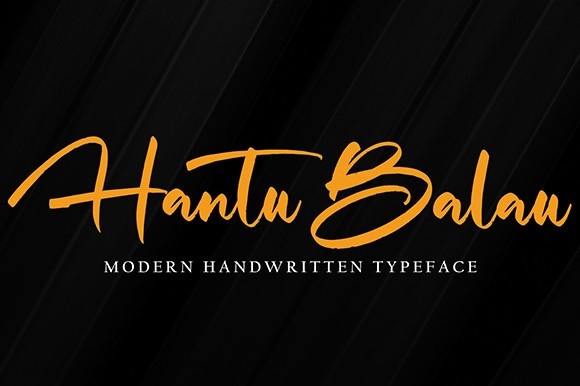 Hantu Balau Font