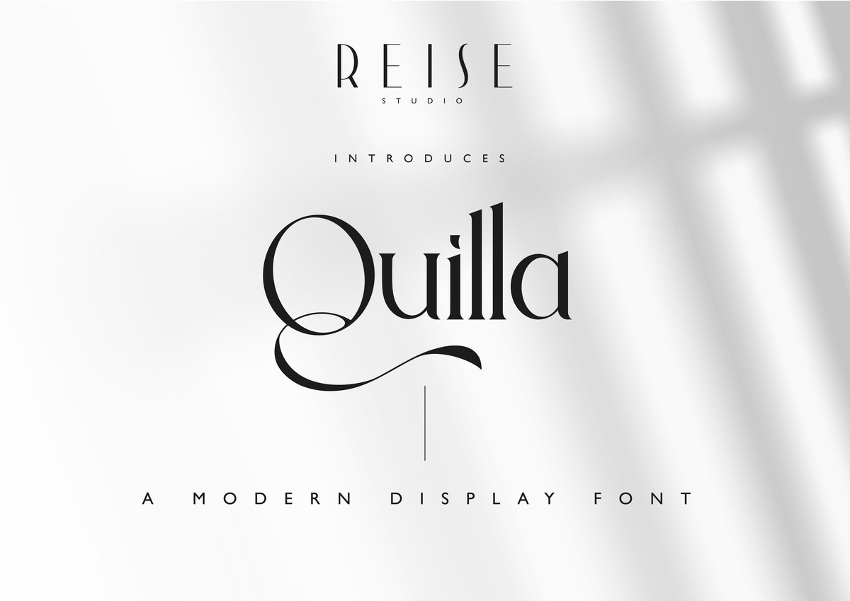 Quilla Font