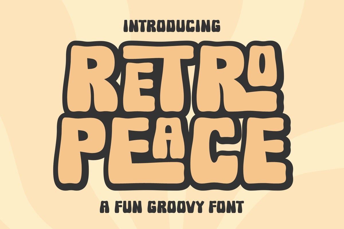 Retro Peace Font