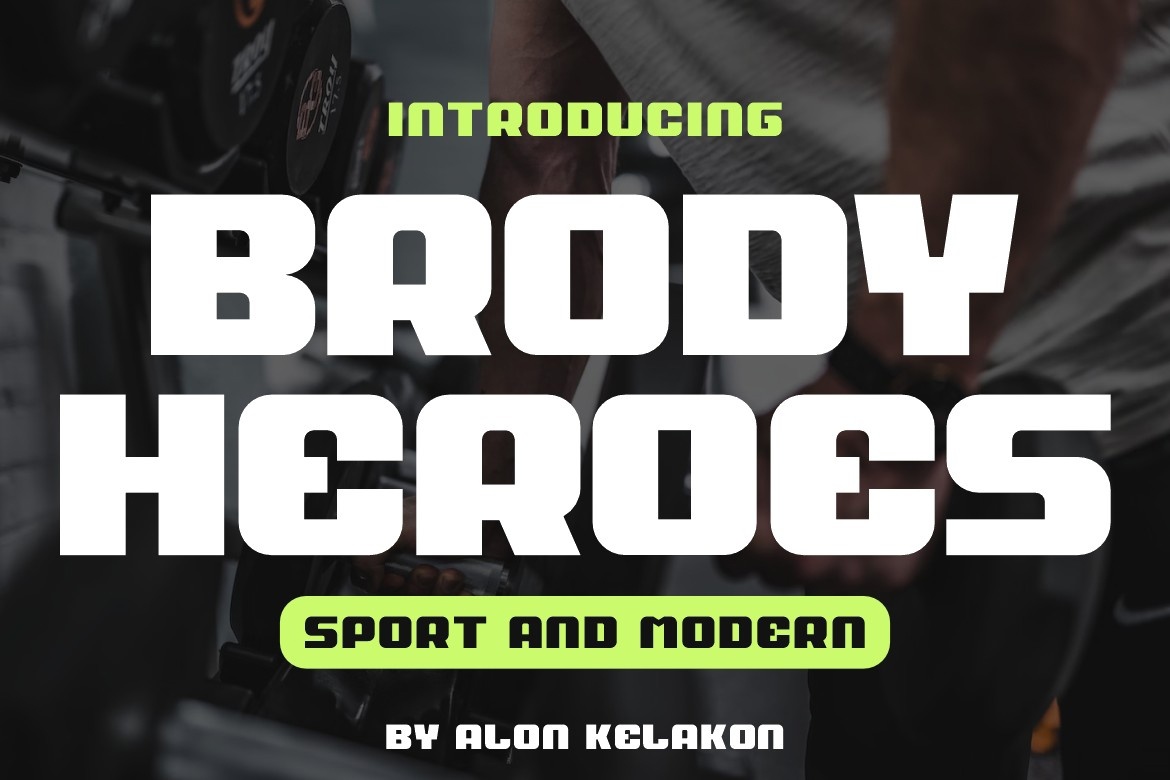 Brody Heroes Font