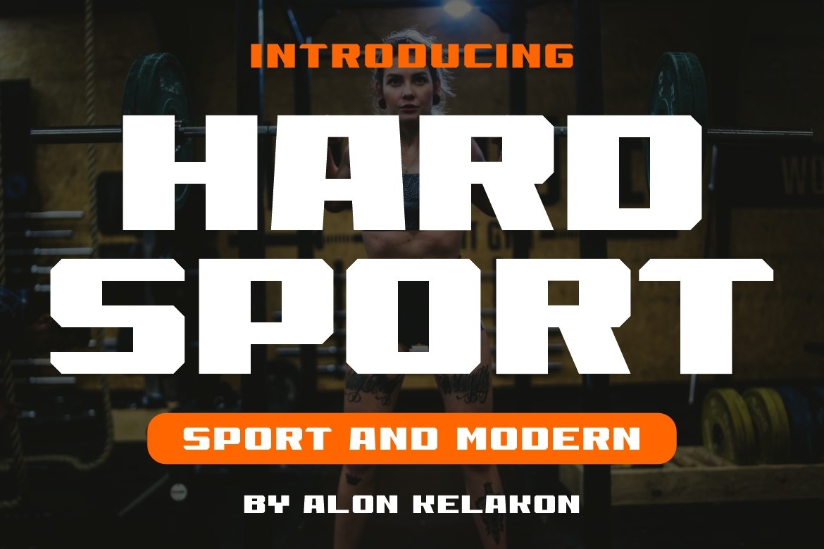 Hard Sport Font