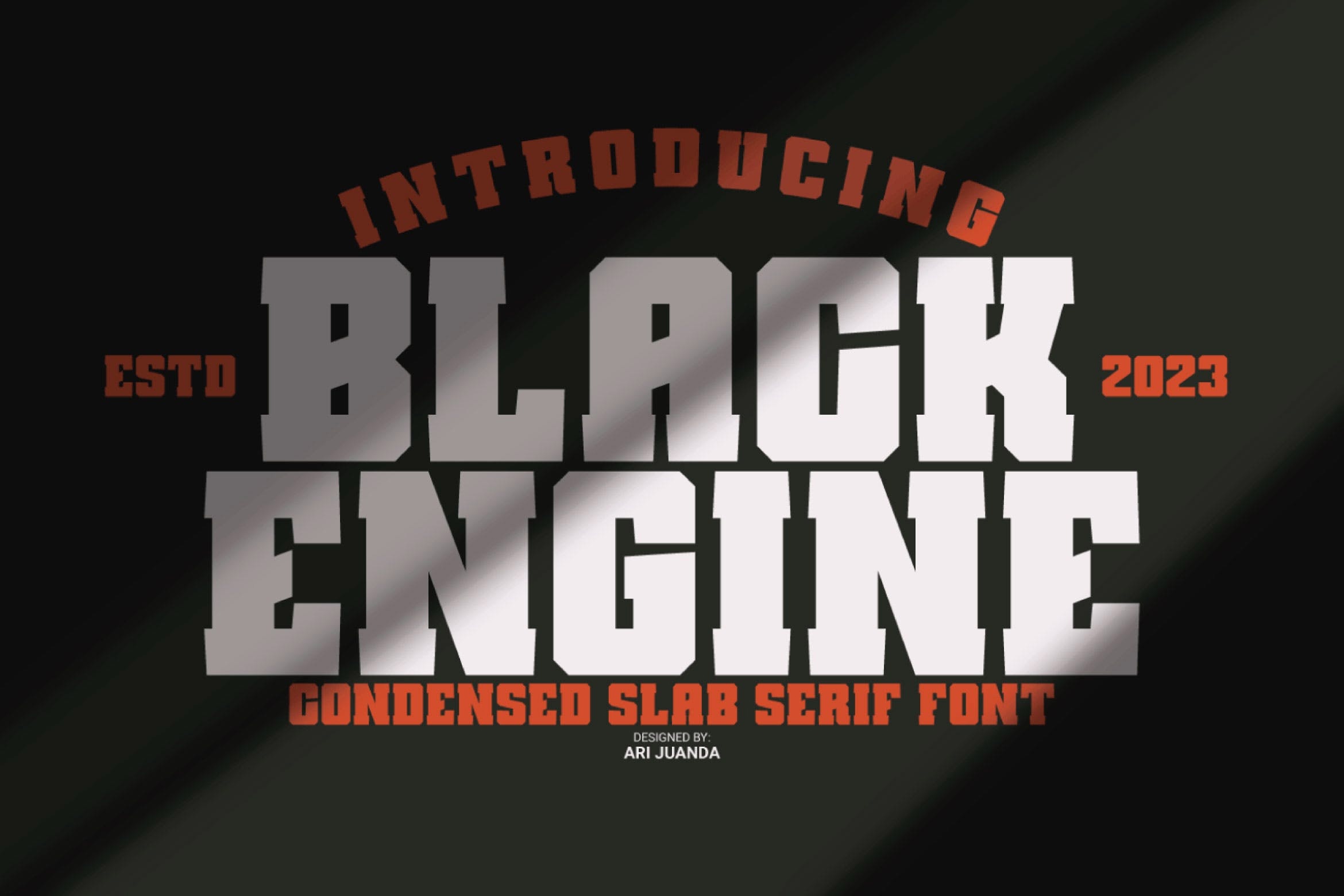 Black Engine Font