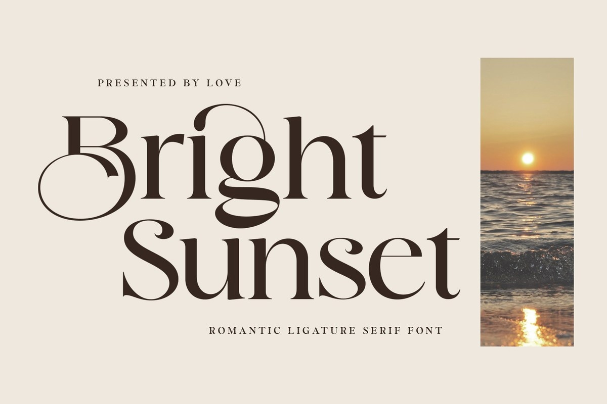 Bright Sunset Font