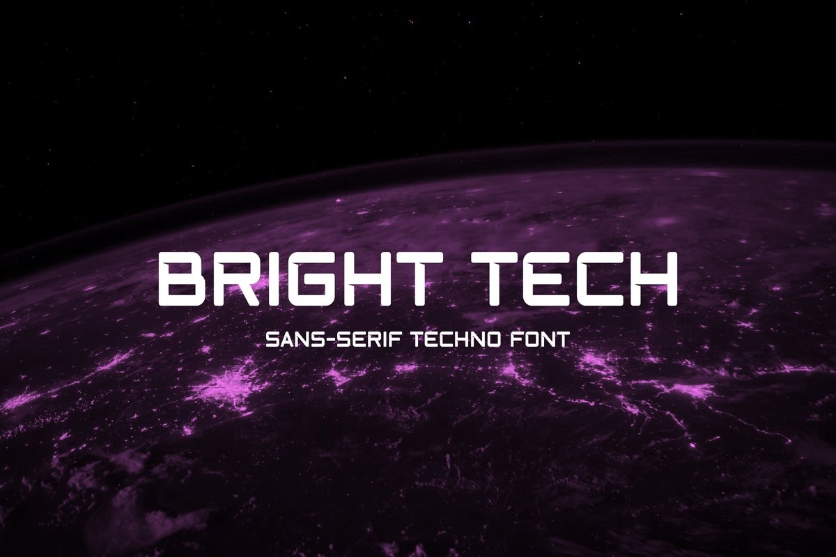 Bright Tech Font