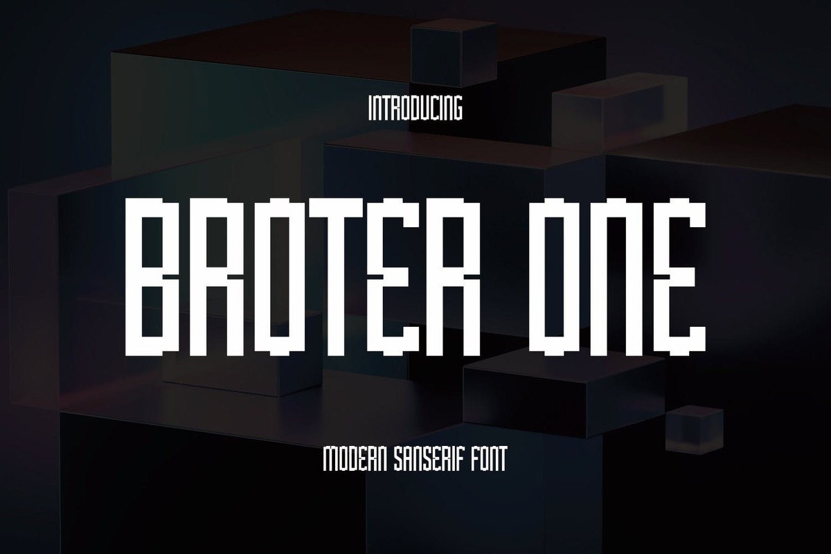 Broter One Font