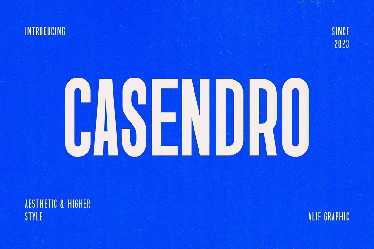 Casendro Font
