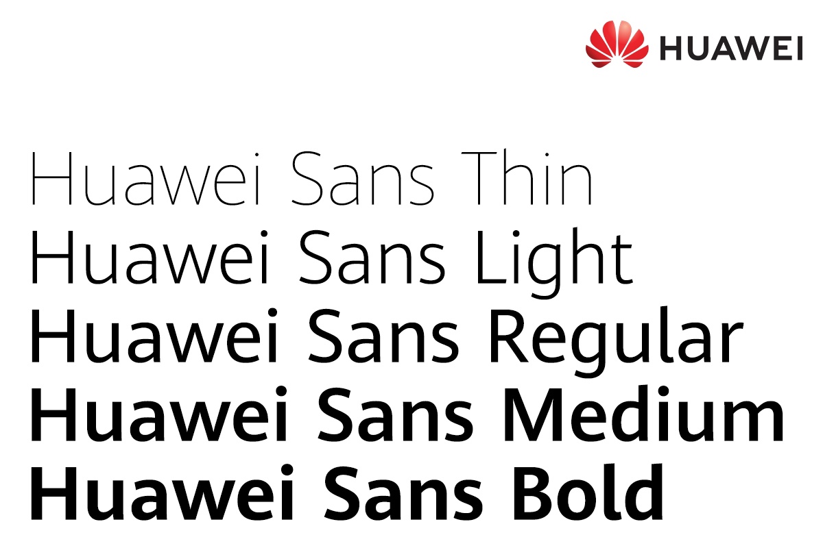 Huawei Sans Font