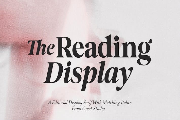 The Reading Display Font