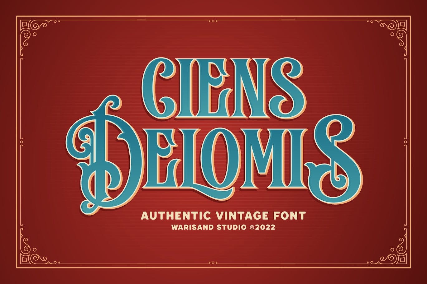 Ciens Delomis Font