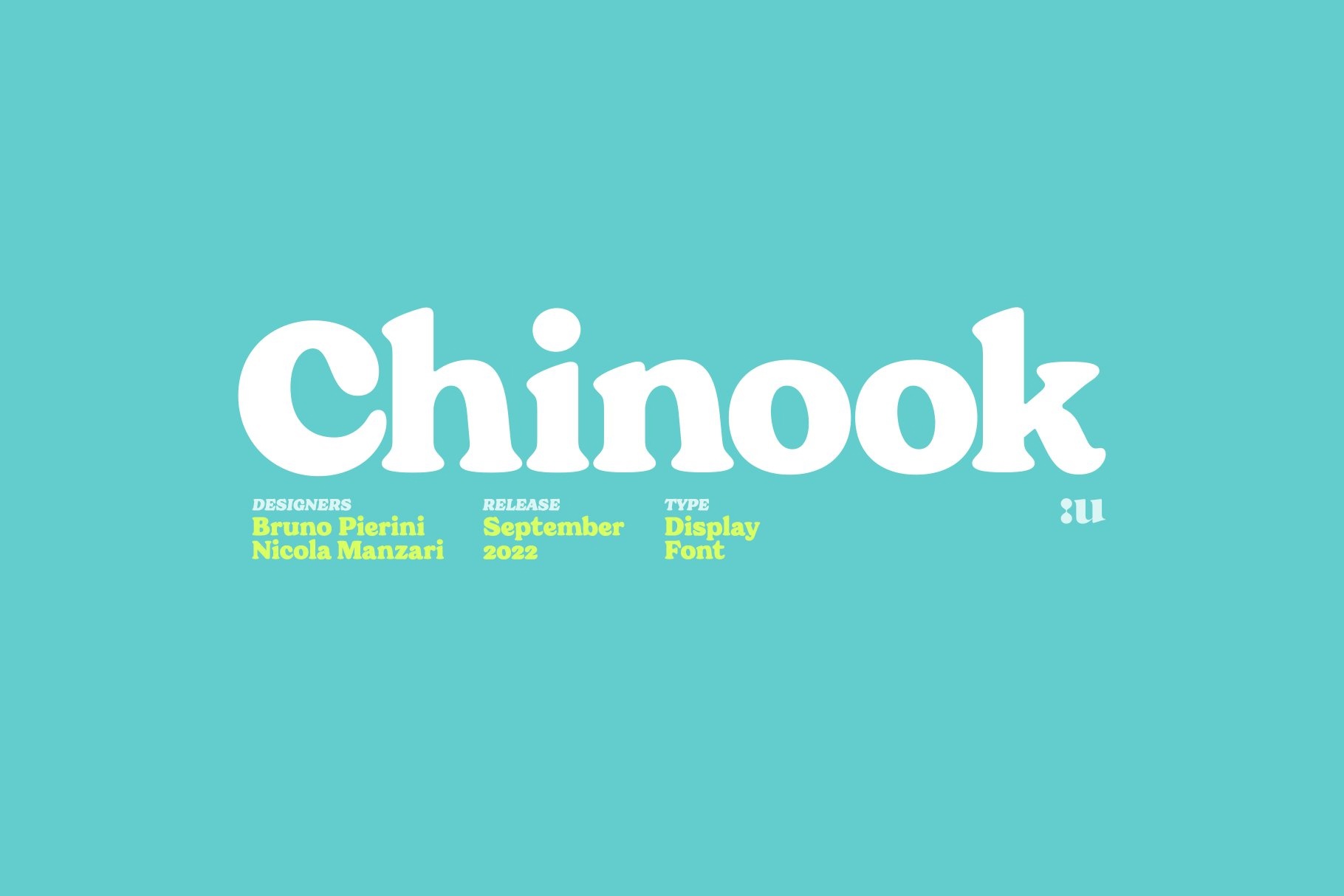 Chinook Display Font