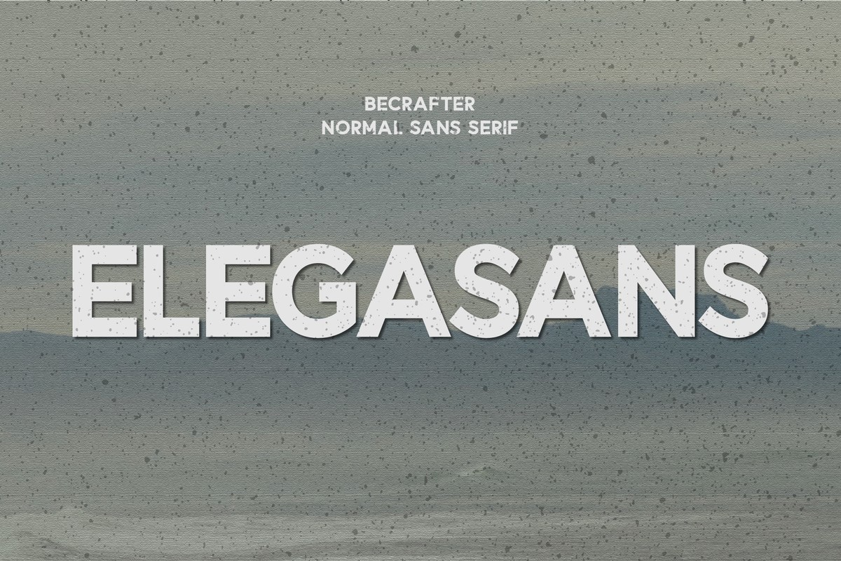 Elegasans Font