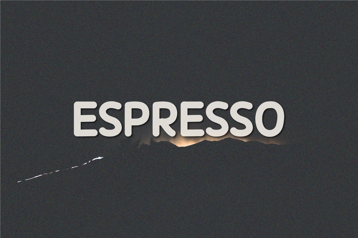 Espresso Font