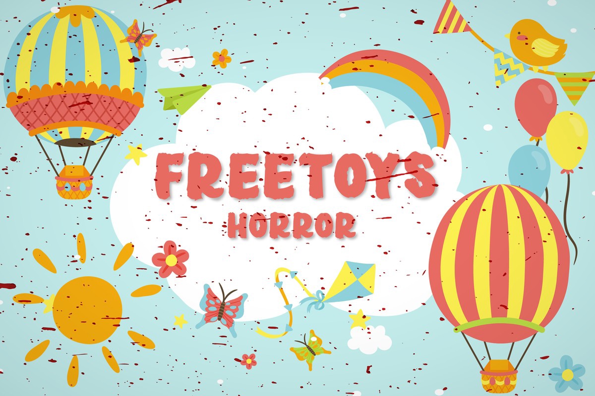 Freetoys Horror Font