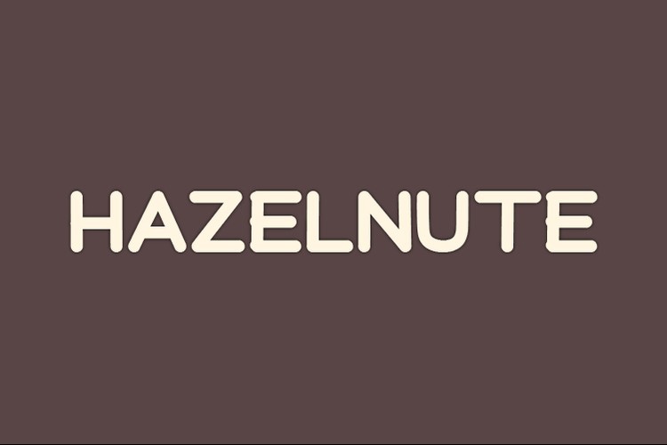 Hazelnute Font