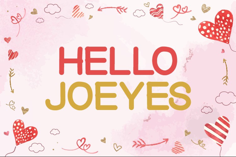 Hello Joeyes Font