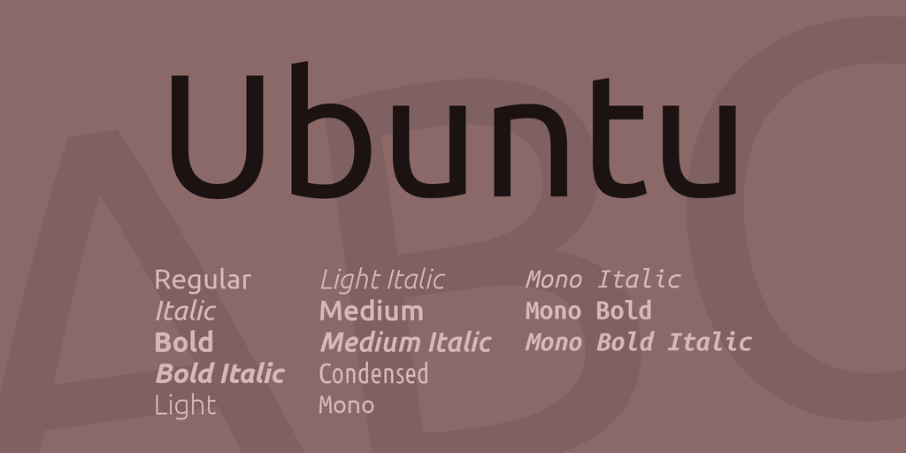 Ubuntu Sans Font