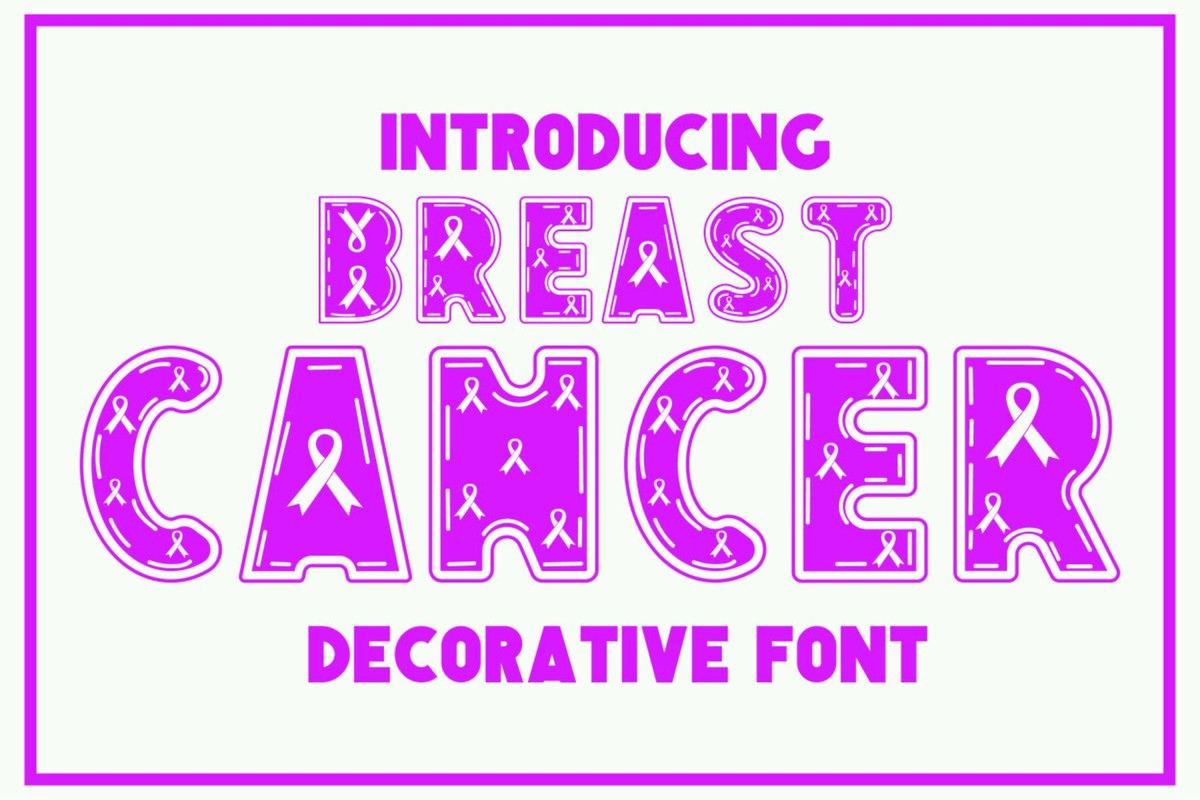 Breast Cancer Font