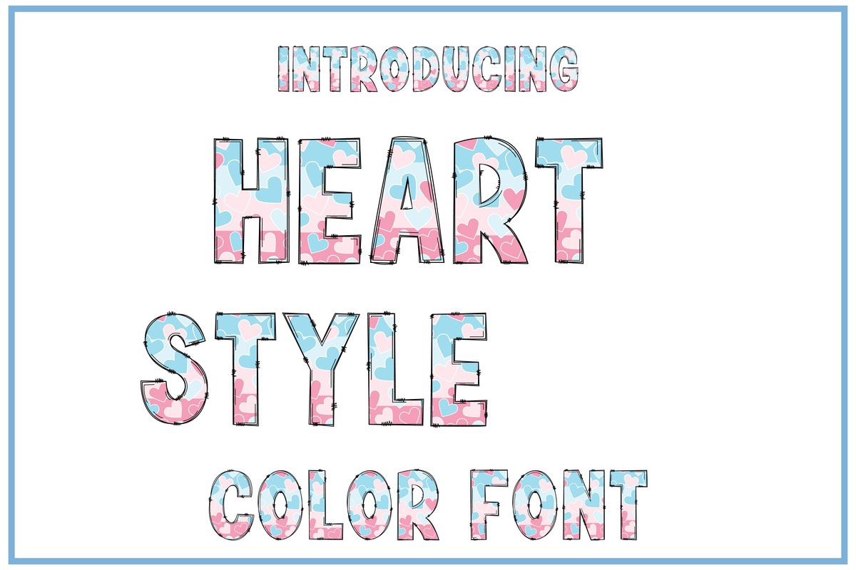 Heart Style Font