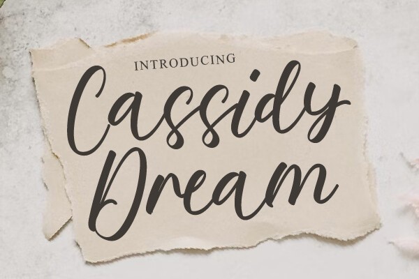 Cassidy Dream Font