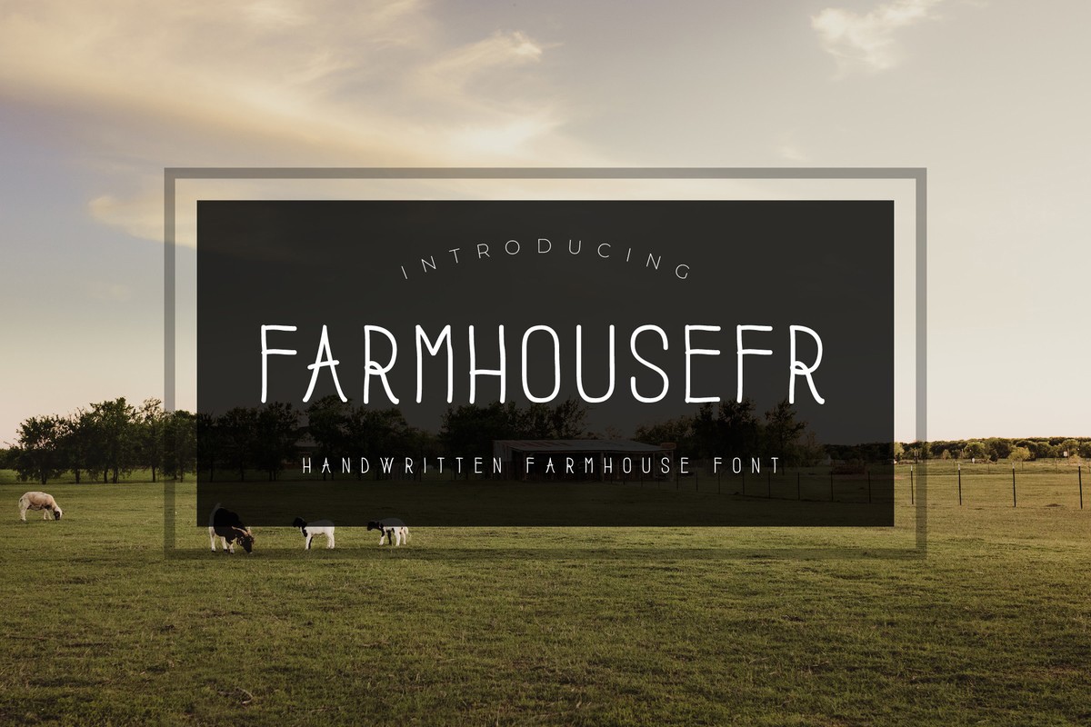 Farmhouse FR Font