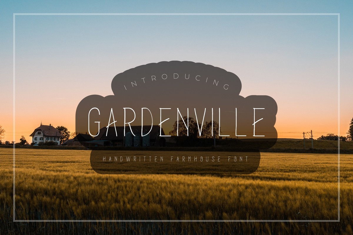 Garden Ville Font