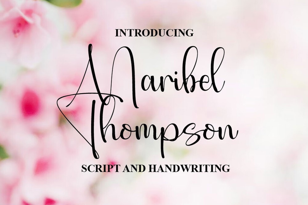 Maribel Thompson Font