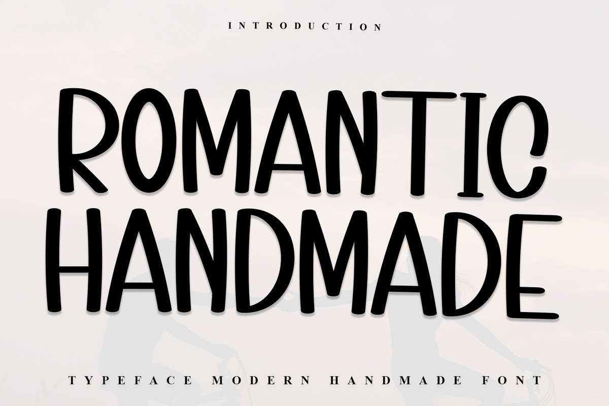 Romantic Handmade Font