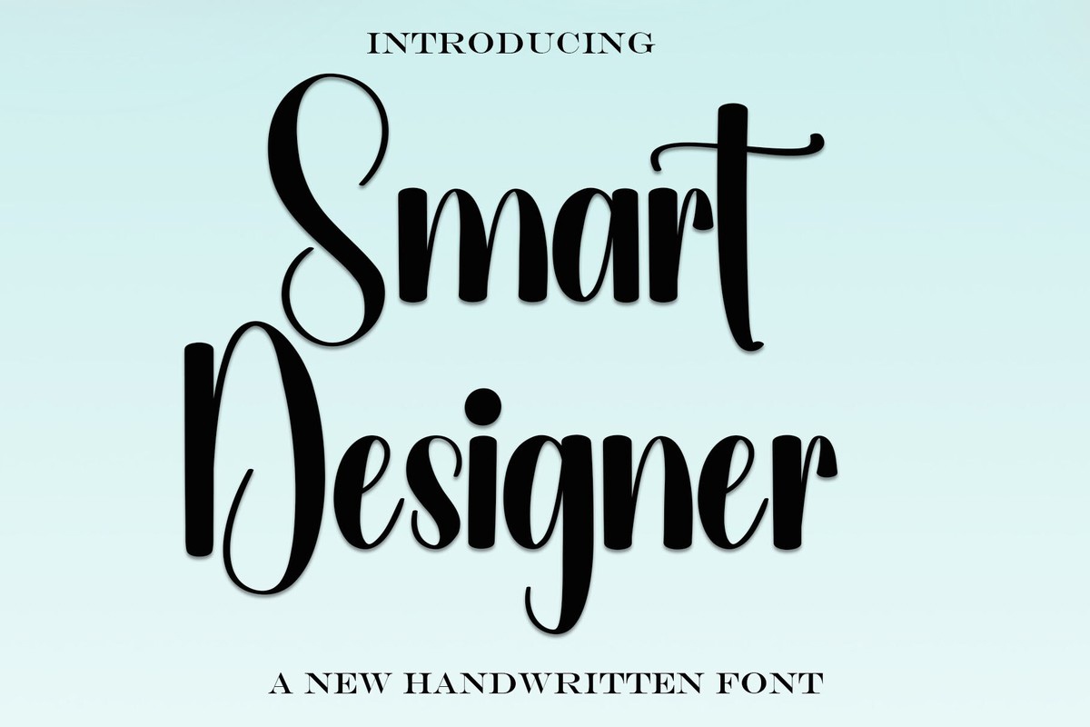 Smart Designer Font