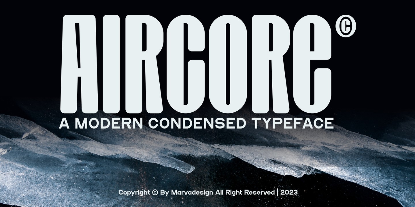 Aircore Font