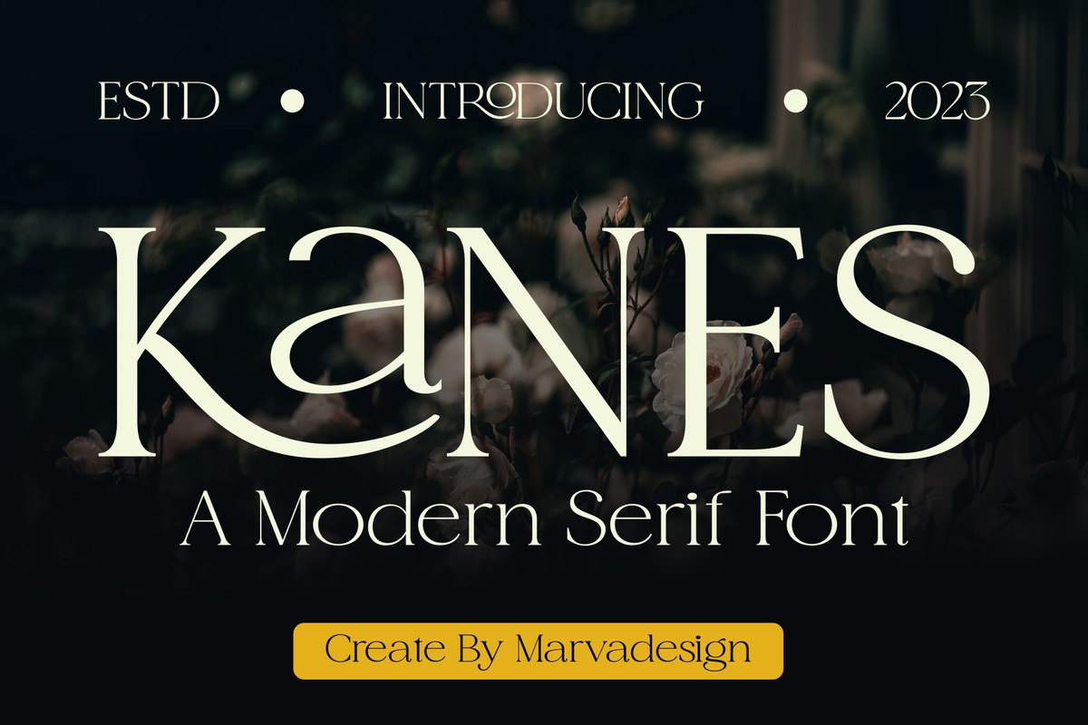 Kanes Font