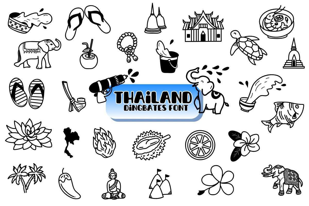 Thailand Font