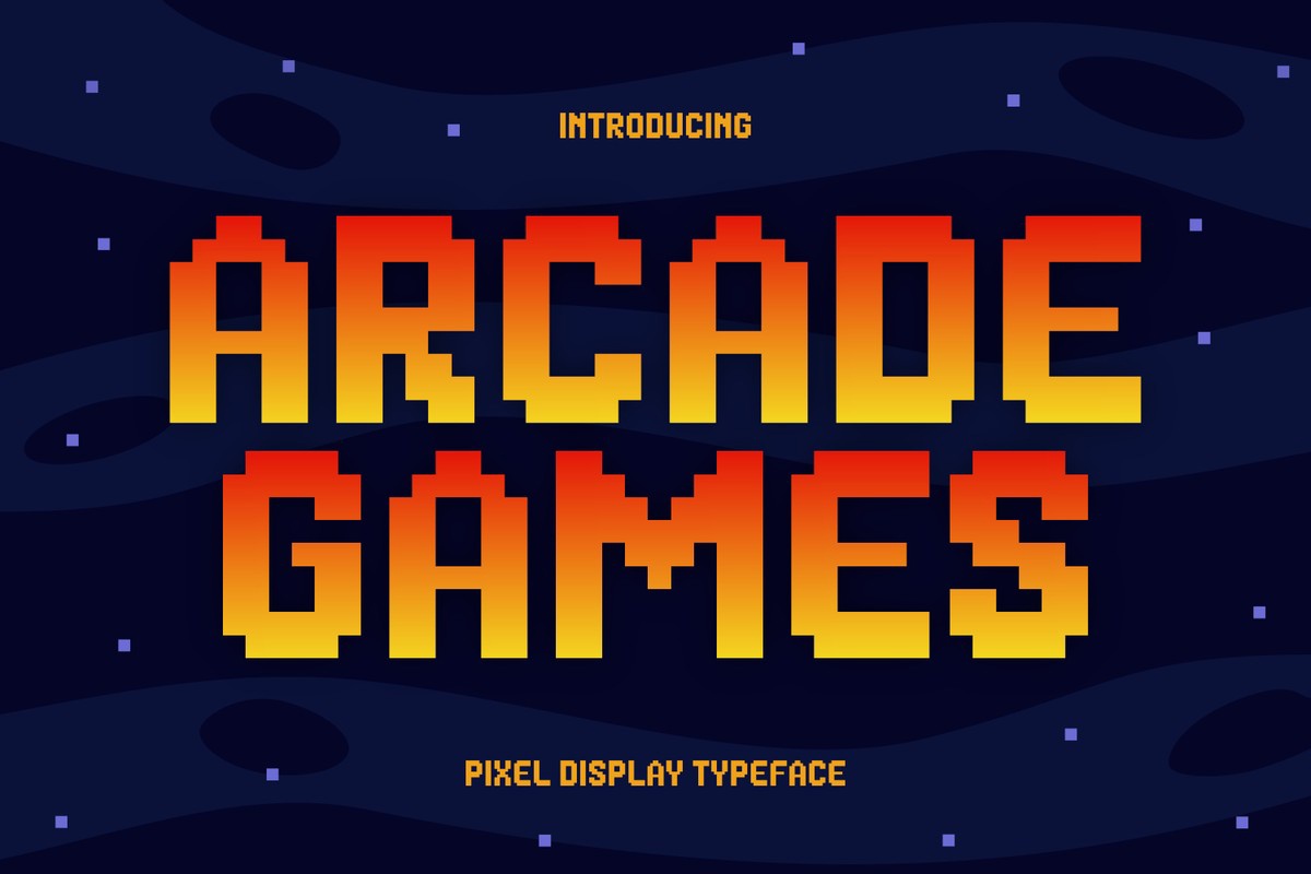 Arcade Games Font