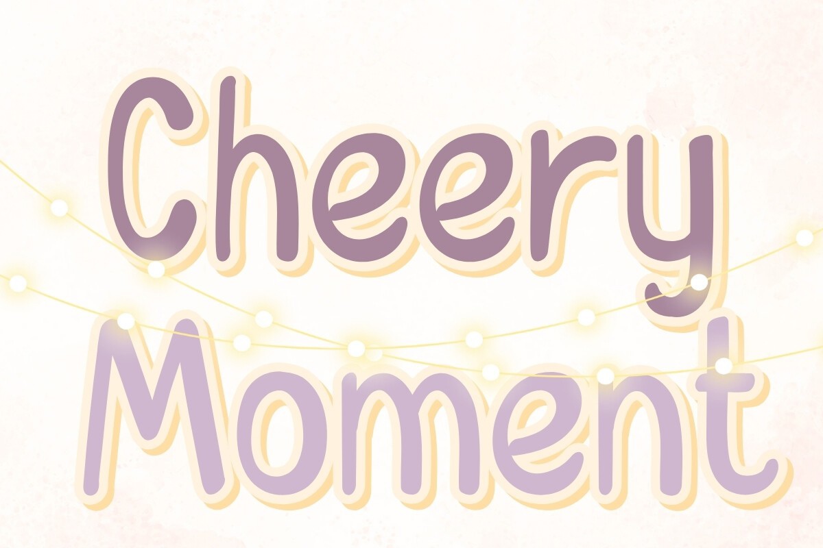 Cheery Moment Font