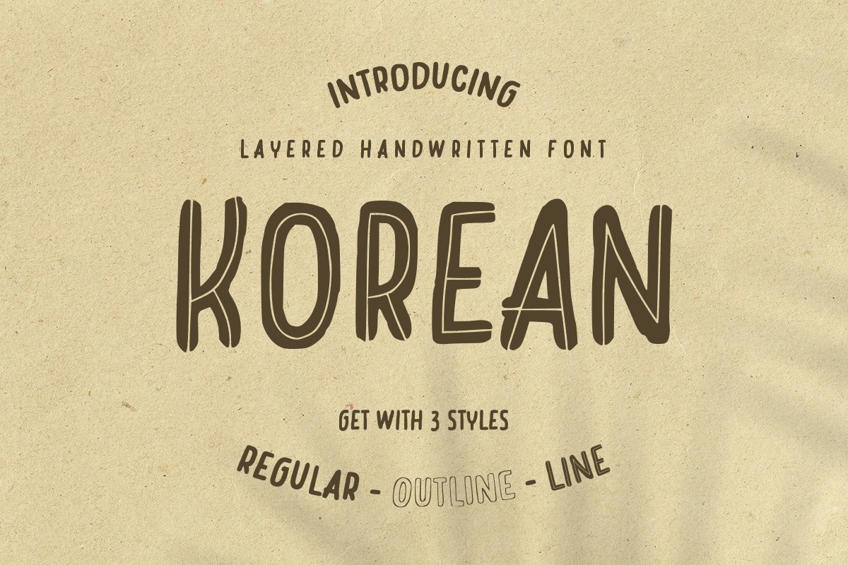 Korean Font