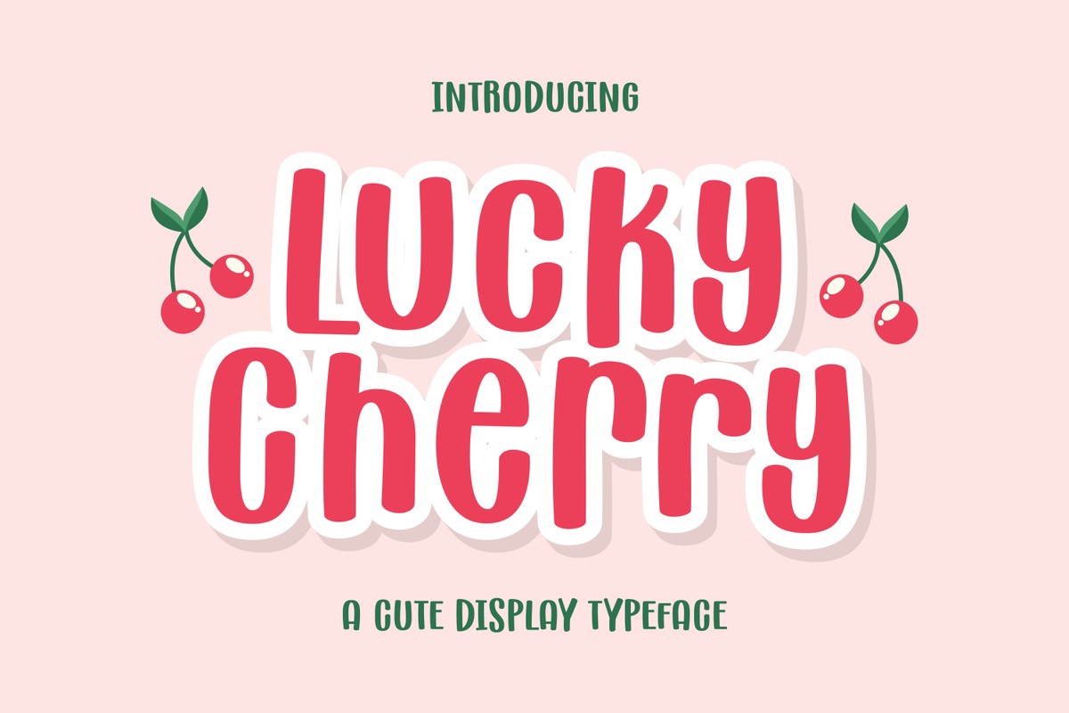 Lucky Cherry Font