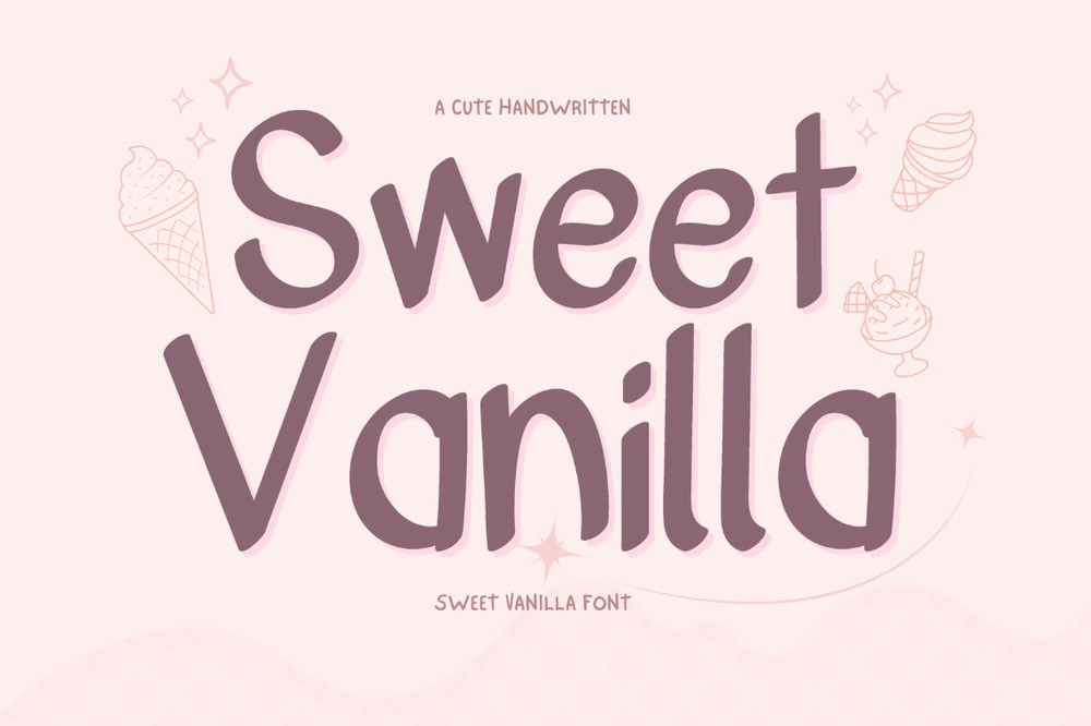 Sweet Vanilla Font