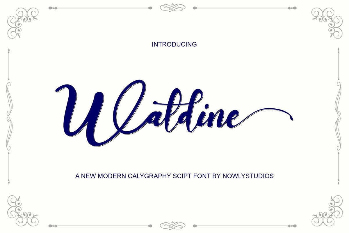 Waldine Font