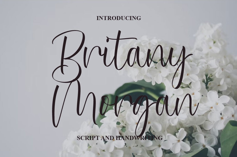 Britany Morgan Font