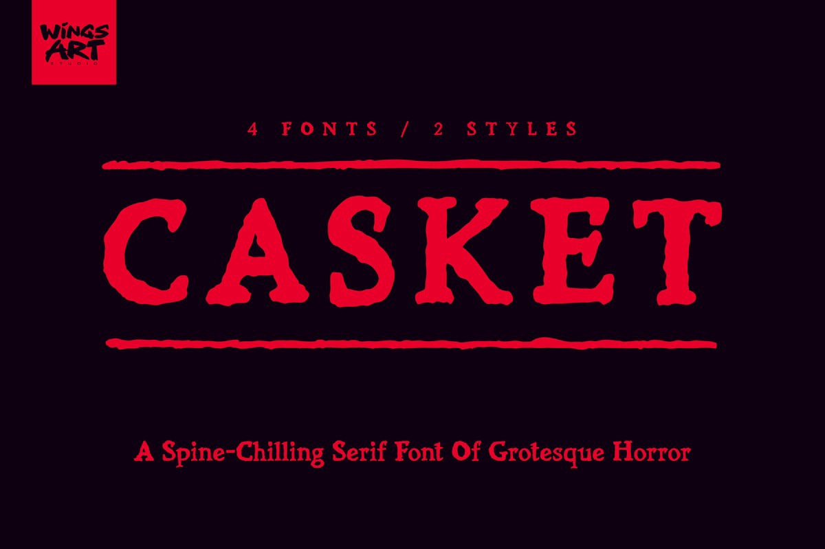 Casket Font