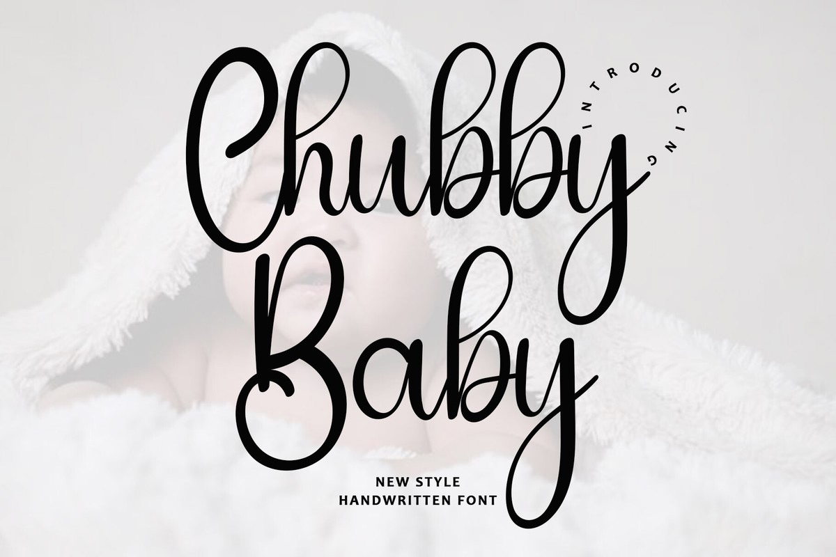 Chubby Baby Font