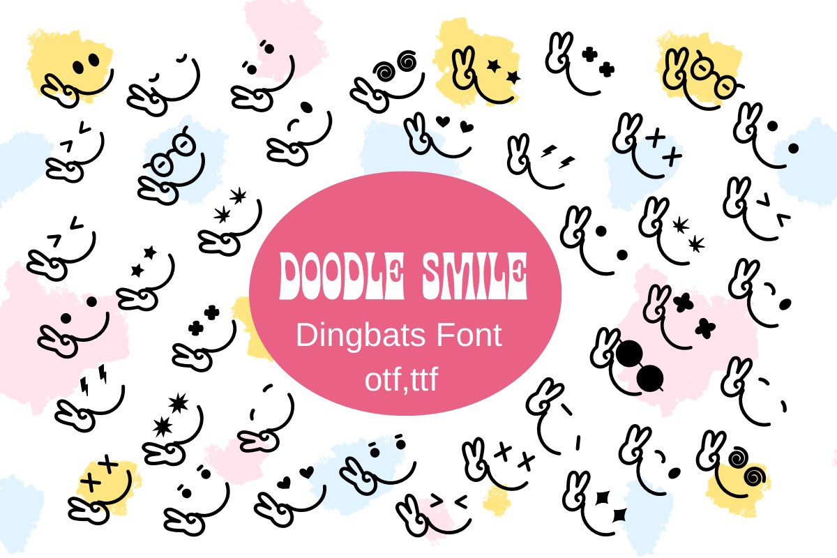 Doodle Smile Font