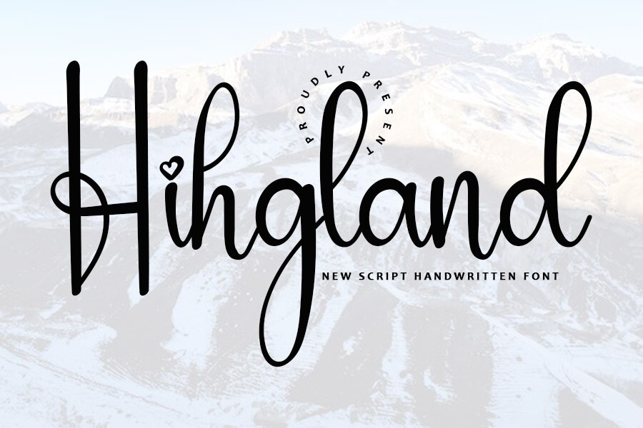 Highland Font