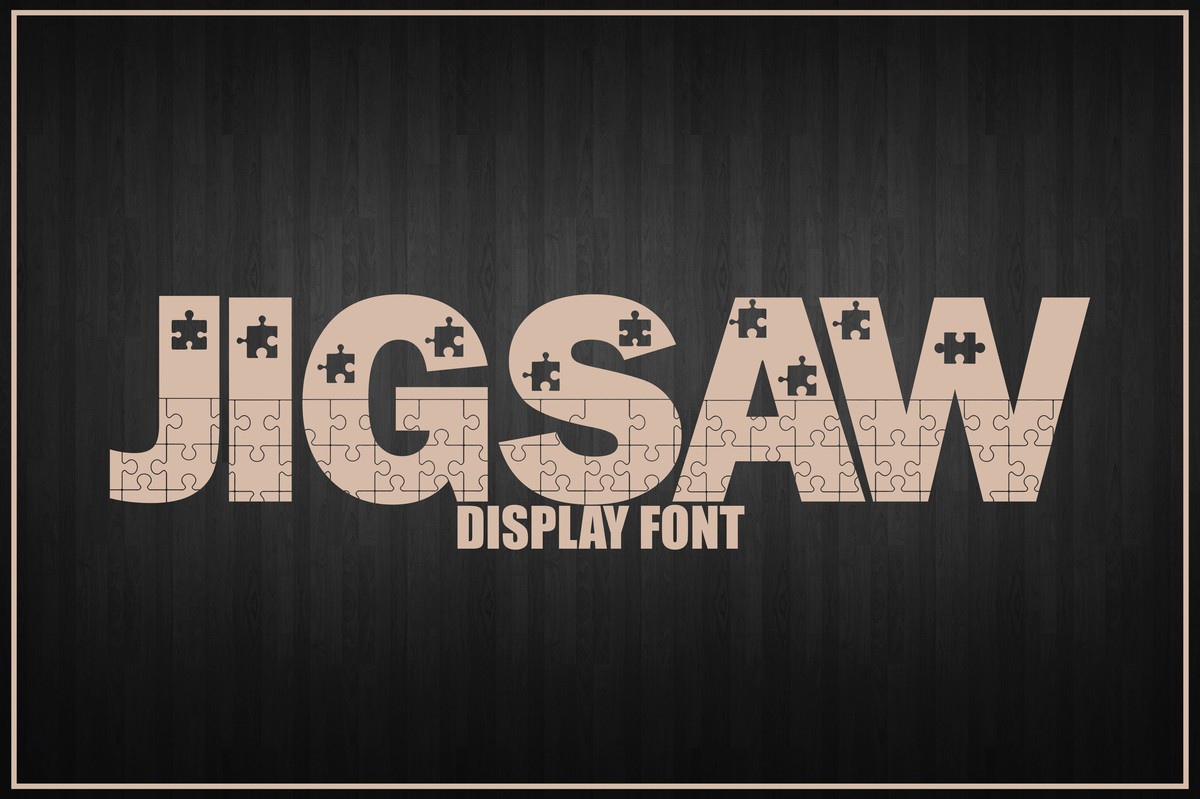 Jigsaw Font