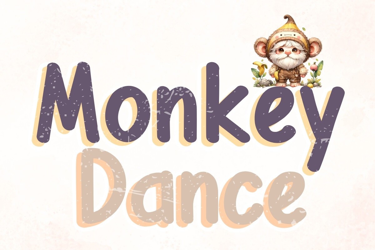 Monkey Dance Font