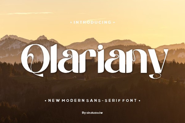 Qlariany Font