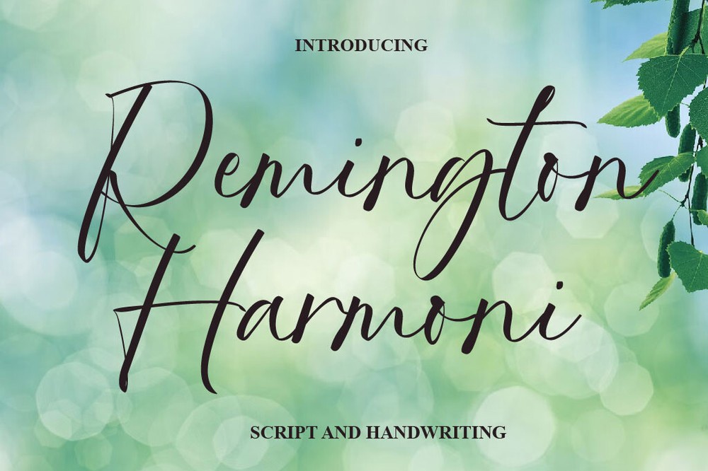 Remington Harmoni Font