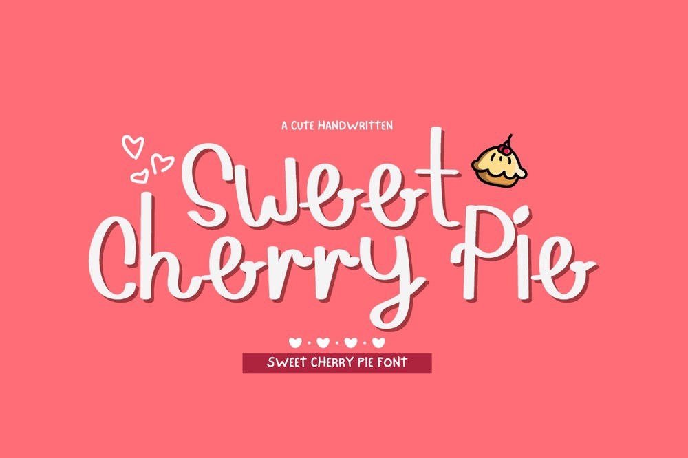 Sweet Cherry Pie Font