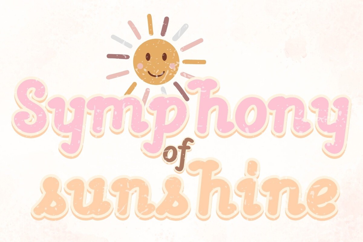 Symphony of Sunshine Font