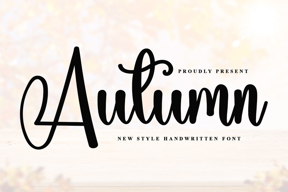 Autumn Font